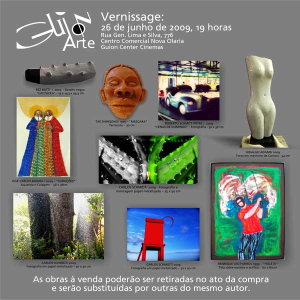 Guion Arte - Exposições - Catálogo 1