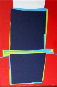 Sem título (1983) - gravura PA - 50 x 70 cm - Ass: centro inferior